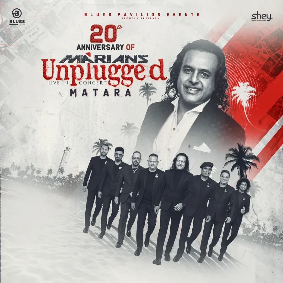 Marians Unplugged 20th Anniversary poster — Matara