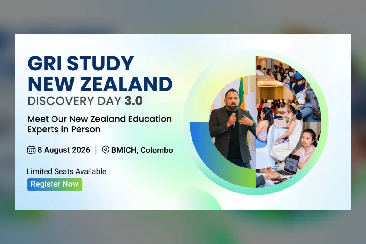 GRI Study New Zealand Discovery Day 3.0 event flyer